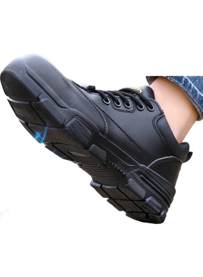 JUNBU Safety Shoes For Men, Electrician Insulated Anti-Smashing Anti-Puncture Plastic Toe Cap Work Boots 2165Kv Size 41 - Image 3