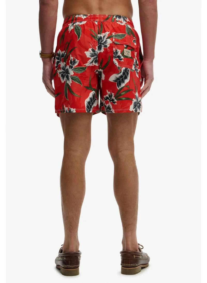 Superdry  Hawaiian Print 16-inch Swim Shorts for Men | Best Price UAE