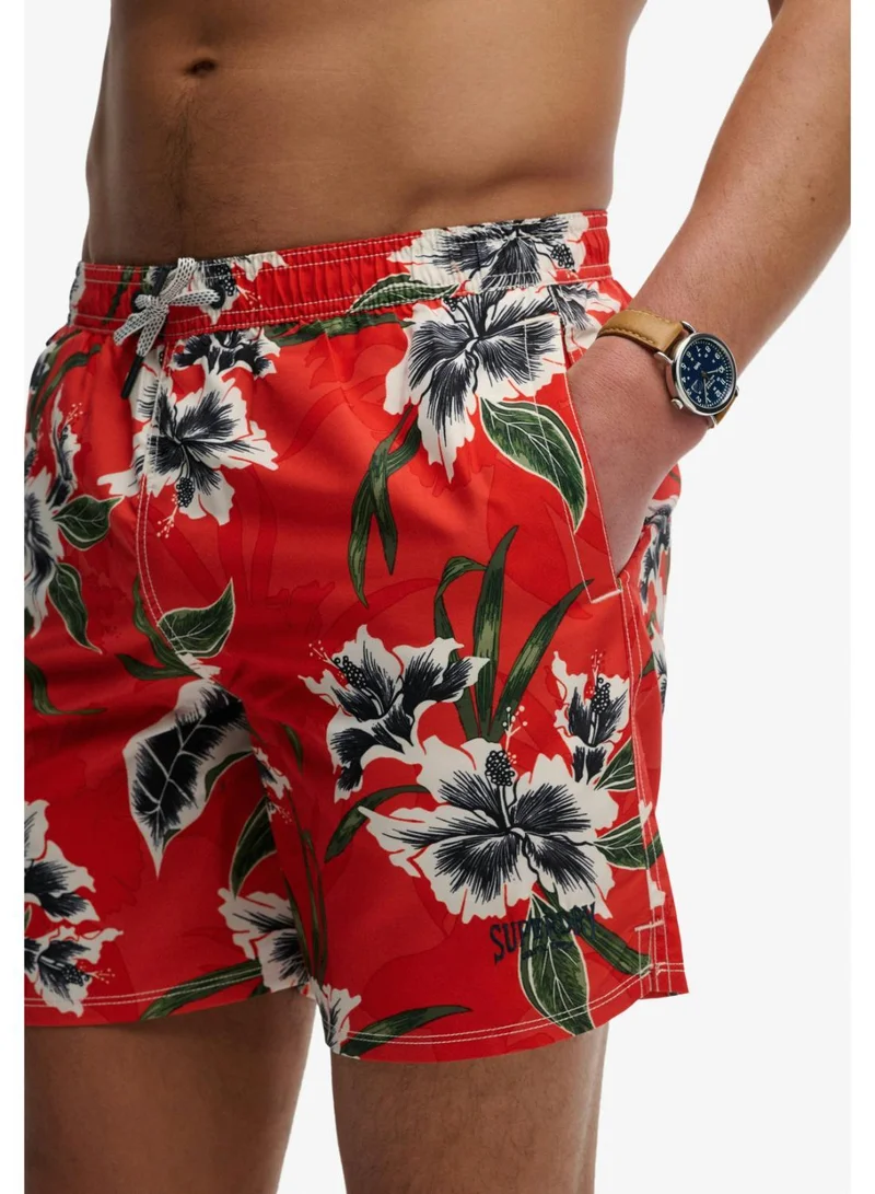 Superdry  Hawaiian Print 16-inch Swim Shorts for Men | Best Price UAE