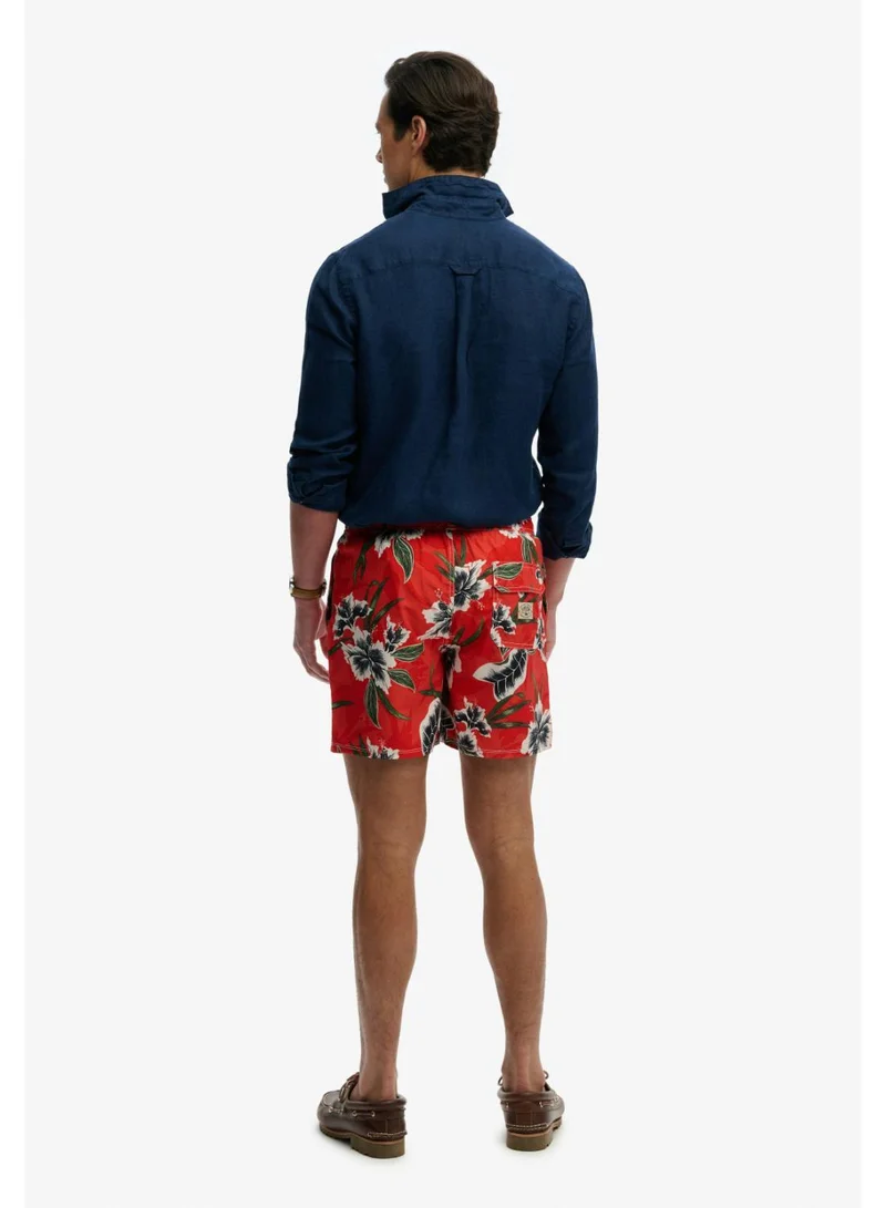Superdry  Hawaiian Print 16-inch Swim Shorts for Men | Best Price UAE
