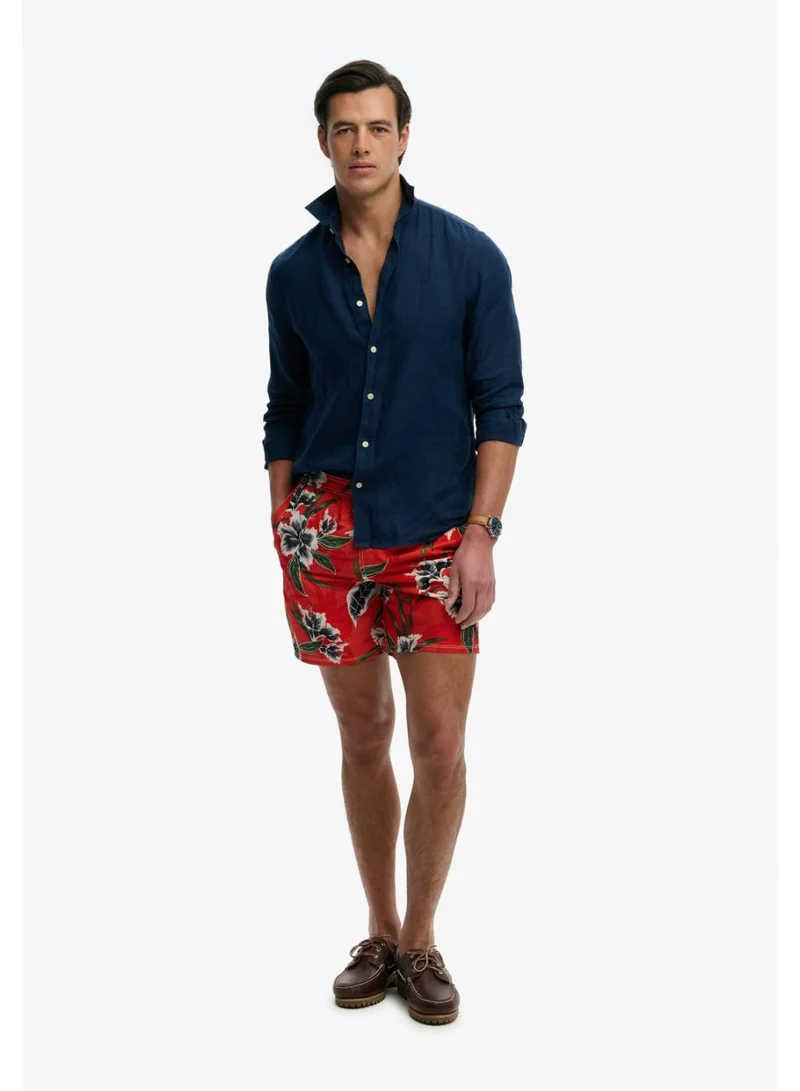 Superdry  Hawaiian Print 16-inch Swim Shorts for Men | Best Price UAE