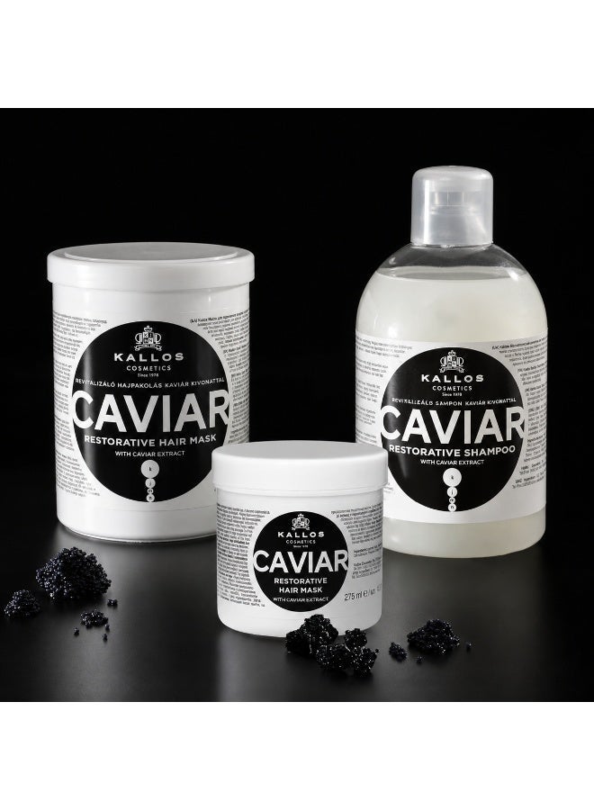 Kallos Caviar Restorative Shampoo with Caviar Extract 1000ml – Restorative Shampoo for Hair Strengthening - Image 2