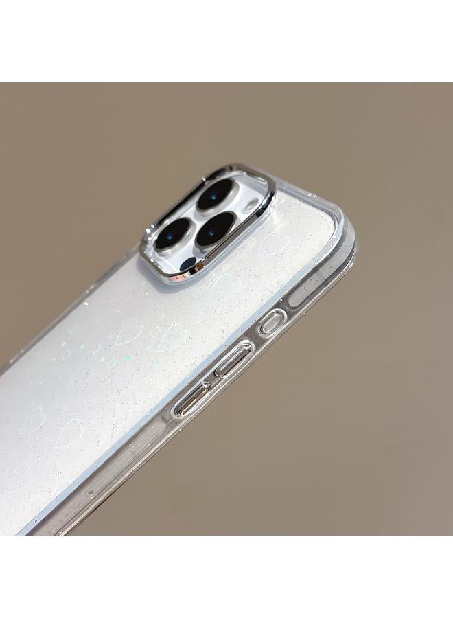 اس-توب جراب لهاتف iPhone 13 Pro، جراب هاتف هجين من مادة TPU بتصميم قلب ثلاثي الأبعاد IMD - Image 4