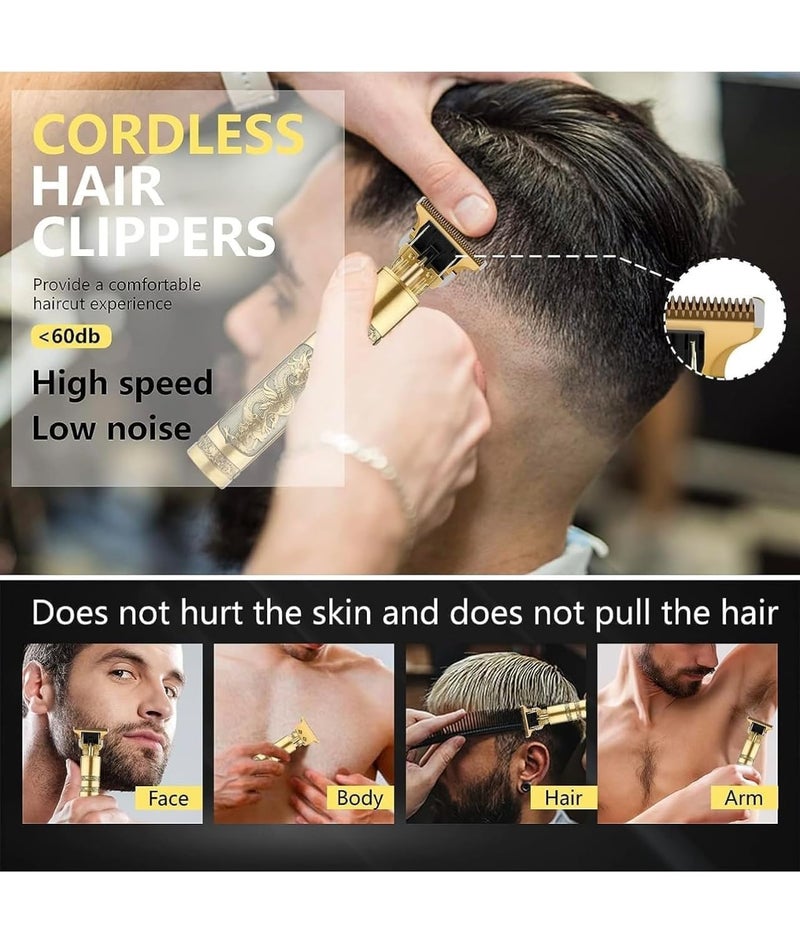 ZUGAD Hair Clippers for Men Professional Hair Clippers0mm Baldheaded Hair Clippers TBlade Hair Clipper for Men Zero Gapped Detail Beard Shaver Barbershop 1pc Multi - Image 5