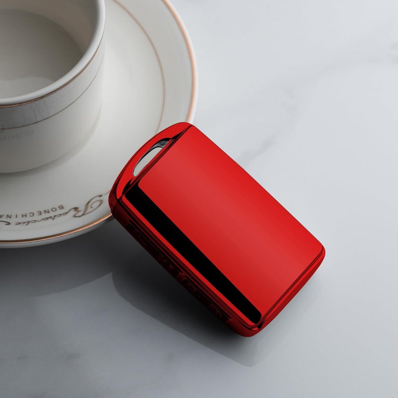 Tengare Red Key Fob Cover for Mazda - Image 5