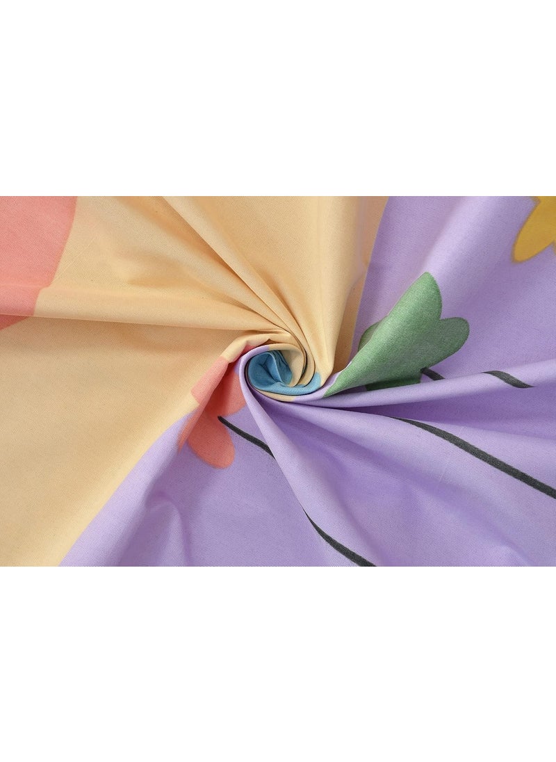 BREVARD BREVARD Glacecotton Single Duvet CoverRajai CoverBlanket Cover with Zipper 60 x 90 Inches Multicolor  - Image 3