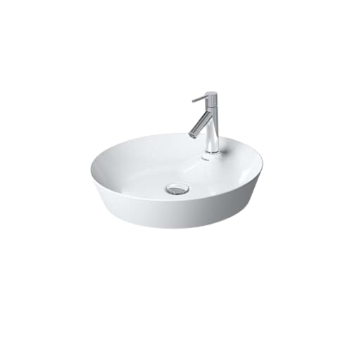 Surface Elements Table Top Wash Basin for Bathroom Star White Circle 