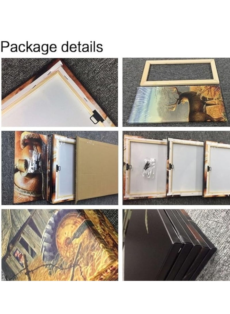 BIG MAX Cristiano Ronaldo Printed Wooden Frame Wall Painting 30x20x2cm - Image 5