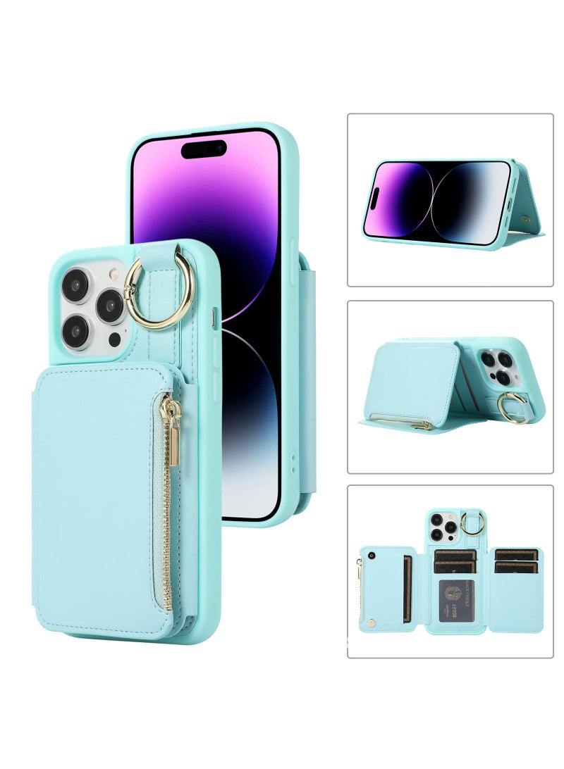 Y&D IPhone 15 Phone Case With Protective Case Lanyard Phone Case Leather Sticker Multi-Functional Phone Case Optional IPhone 15/IPhone 15 Pro/IPhone 15 Pro Max/IPhone 15 Plus