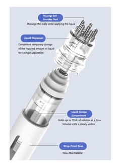 Y&D Scalp Applicator Comb, Massager Rolling Ball Brush, Massaging Serum Applicator, Hair Suitable for Various Liquids, Treatment Growth  - Image 5