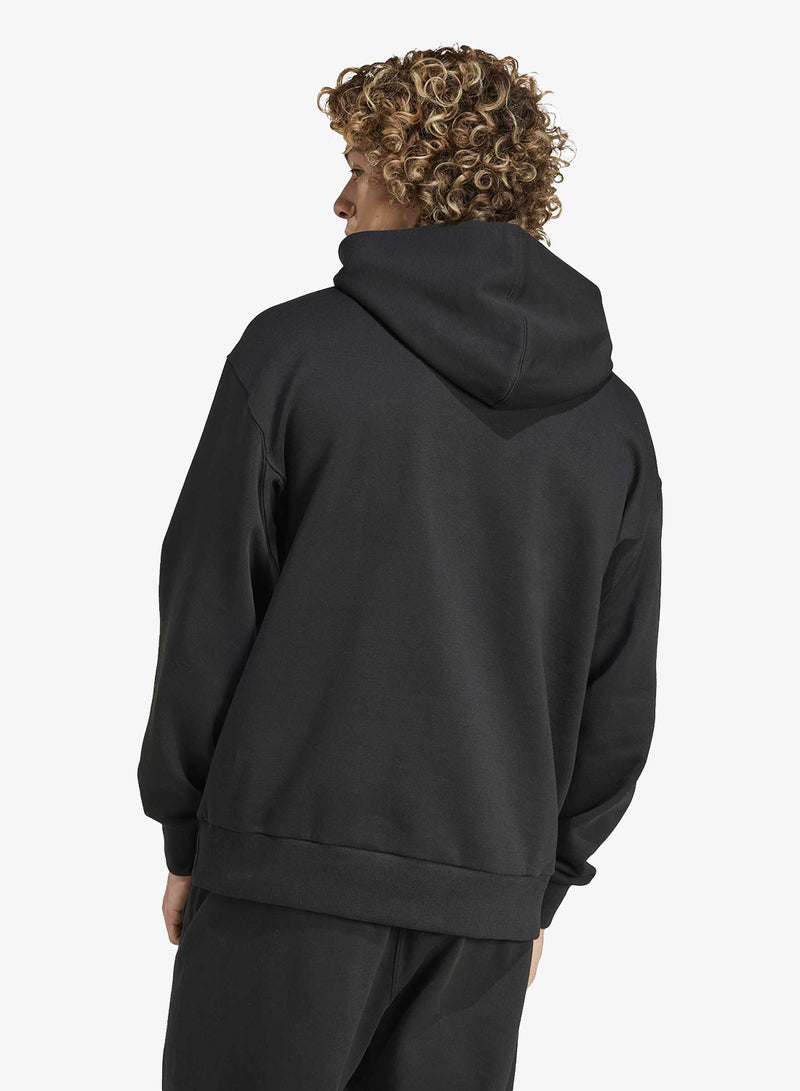 Adidas All Szn Fleece Graphic Hoodie - Image 2
