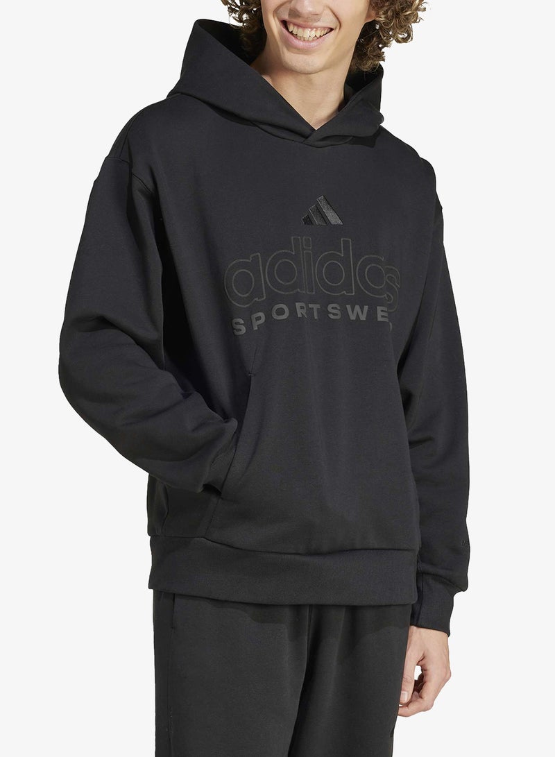 Adidas All Szn Fleece Graphic Hoodie - Image 3