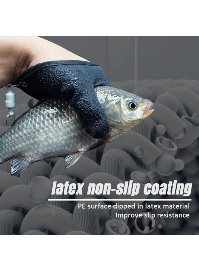 STL Fishing Gloves, Professional Catch Fish Gloves, Waterproof, Non-Slip, Quick-Dry, with Magnet Release - Image 4