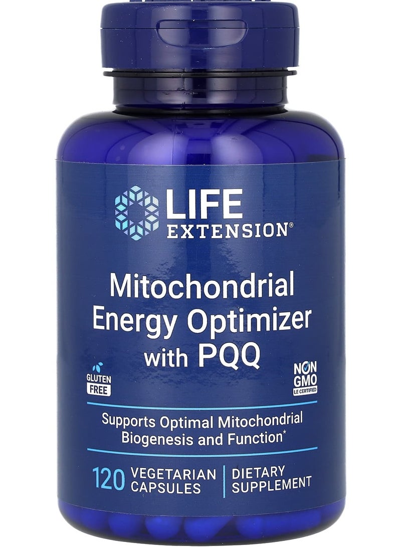 Mitochondrial Energy Optimizer with PQQ, 120 Vegetarian Capsules