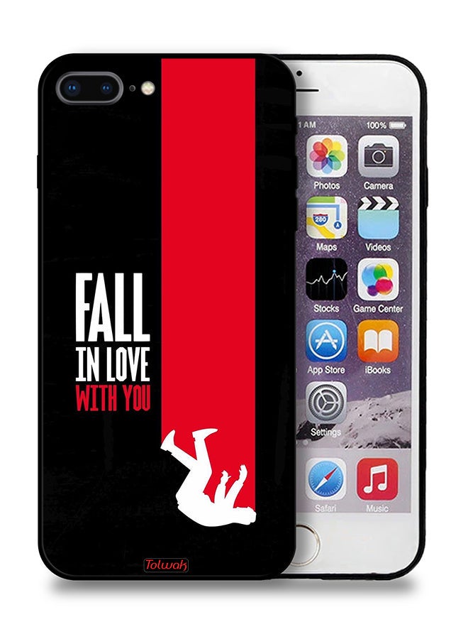 Tolwak Apple iPhone 7 Plus Protective Case Fall In Love With You - Image 1