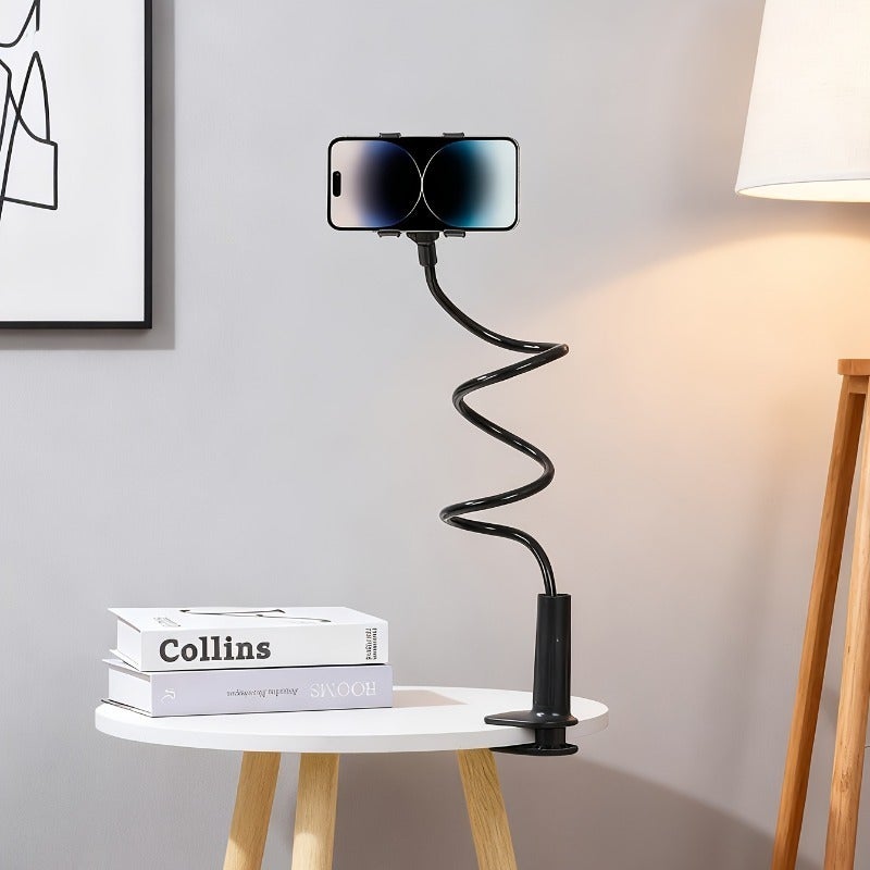 PETO 360° Flexible Universal Phone Holder - Adjustable Angle, Stable & Durable, Perfect for Watching Shows, Working, and Learning - Image 2