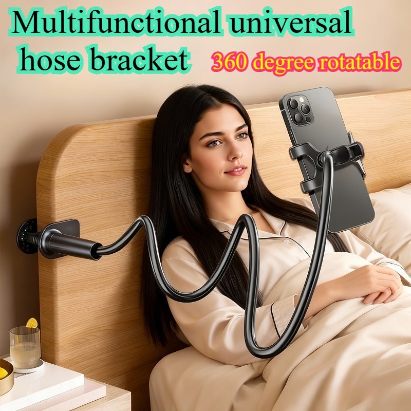 PETO 360° Flexible Universal Phone Holder - Adjustable Angle, Stable & Durable, Perfect for Watching Shows, Working, and Learning - Image 1