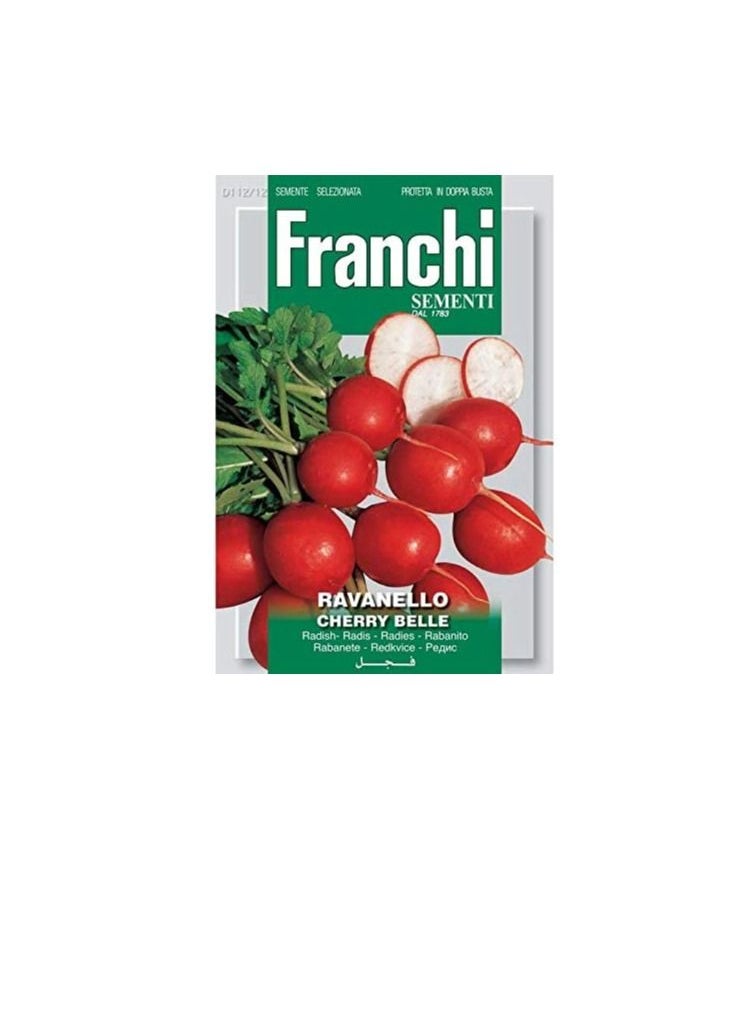 Franchi Cherry Belle Radish Seeds  - Image 3