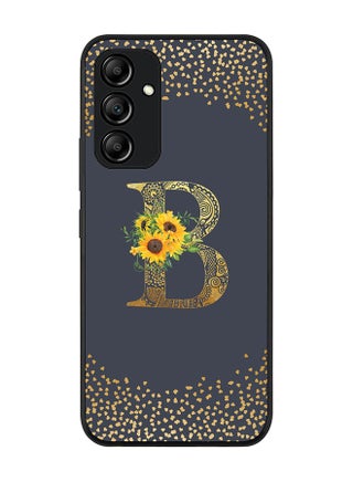 Rugged Black edge case for Samsung Galaxy A34 5G Slim fit Soft Case Flexible Rubber Edges Anti Drop TPU Gel Thin Cover - Custom Monogram Letter Floral Pattern Alphabet - B (Grey) - pzsku/ZDF8EB84425BC89DEB169Z/45/_/1682427736/1bc38d1f-3690-4d5d-9544-beb8db970e21