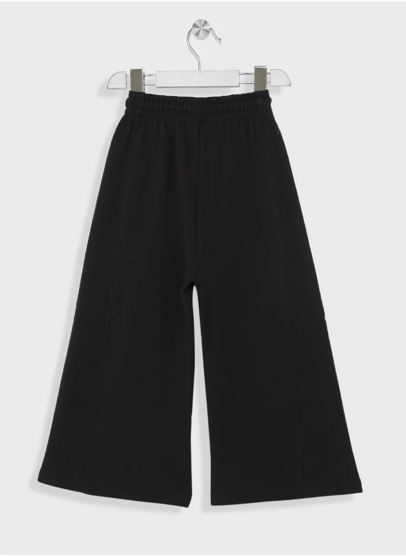 Calvin Klein Jeans Kids Wide Leg Sweatpants