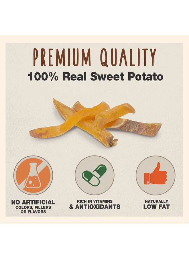 Cadet Cadet Gourmet Sweet Potato Fries Dog Treats - Healthy & Natural Sweet Potato Dog Training Treats for Small & Large Dogs - Inspected & Tested in USA (2 lbs.)  - Image 1