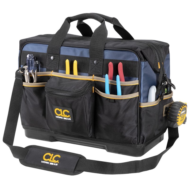 حقيبة أدوات مغلقة من CLC Work Gear PB1553 19 قاعدة مصبوبة للمتعاقدين