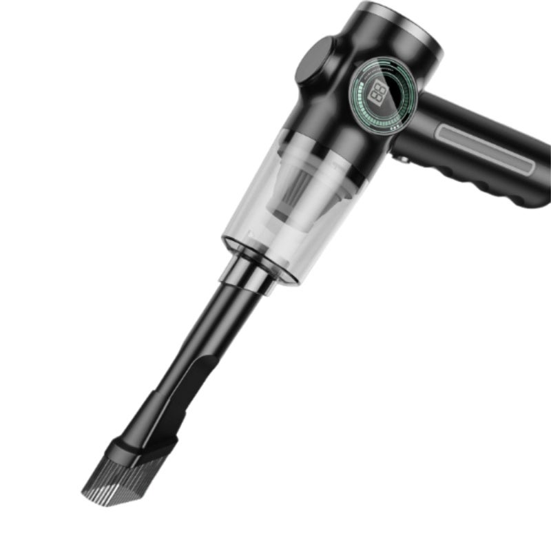 Car Vacuum: 29000Pa Suction 120W Motor Handheld Collector - Upgraded Battery With Display Cordless Design for Car Interior Quick Clean-Ups - Image 1