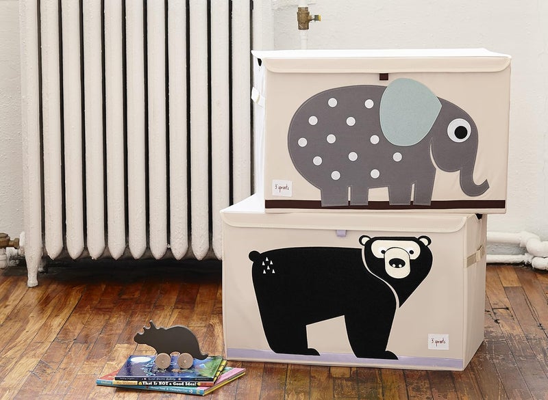 3 Sprouts Toy Chest, Bear, Piece of 1, 8.25 Inch (Pack of 3) - Image 4