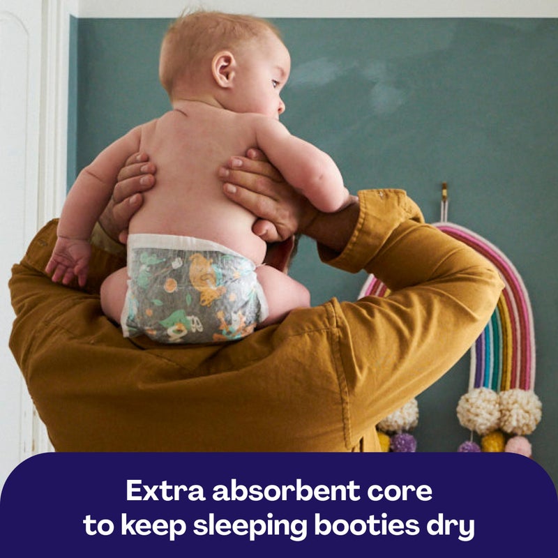 Hello Bello Premium Overnight Baby Diapers Size 4, 21 Count, Unisex, Ultra Absorbent and Soft Disposable Diapers for Babies and Toddlers - Image 2