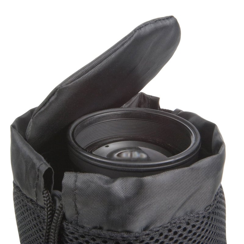 OP/TECH USA Lens/Filter Pouch - Large, 0501132 Black - Image 3