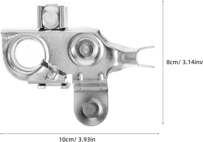 Amosfun Replacement Positive Car Battery Terminal Clamp Connector with Bolt for Vehicle and Truck Automotive Battery Accessories - Image 2