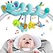 FPVERA Spiral Car Seat Activity Toy Stroller Arch Baby Crib Hanging Toy with Rattle Squeaky Ringing Bell for Bassinet Stroller Crib for Infant Newborn Boy Girl Ages 012 Months - Image 3