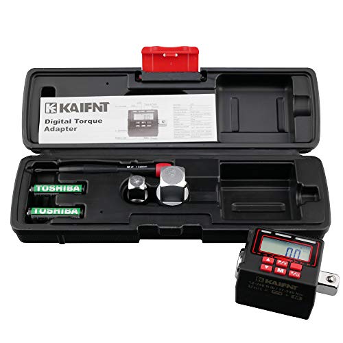 KAIFNT K553 Digital Torque Adapter, 1/2-Inch 12 to 250 ft·lbs, Buzzer/LED Flash Notification, Dual Direction - Image 1