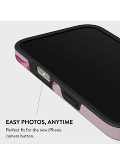 BURGA iPhone 16 Pro Max Case, 2 Piece Hard Shell + TPU Interior, Shock Absorption, All Port Accessible, Raised Bezel For Screen & Camera Protection, Never Fading HQ Print, Fragile Beauty  - Image 5