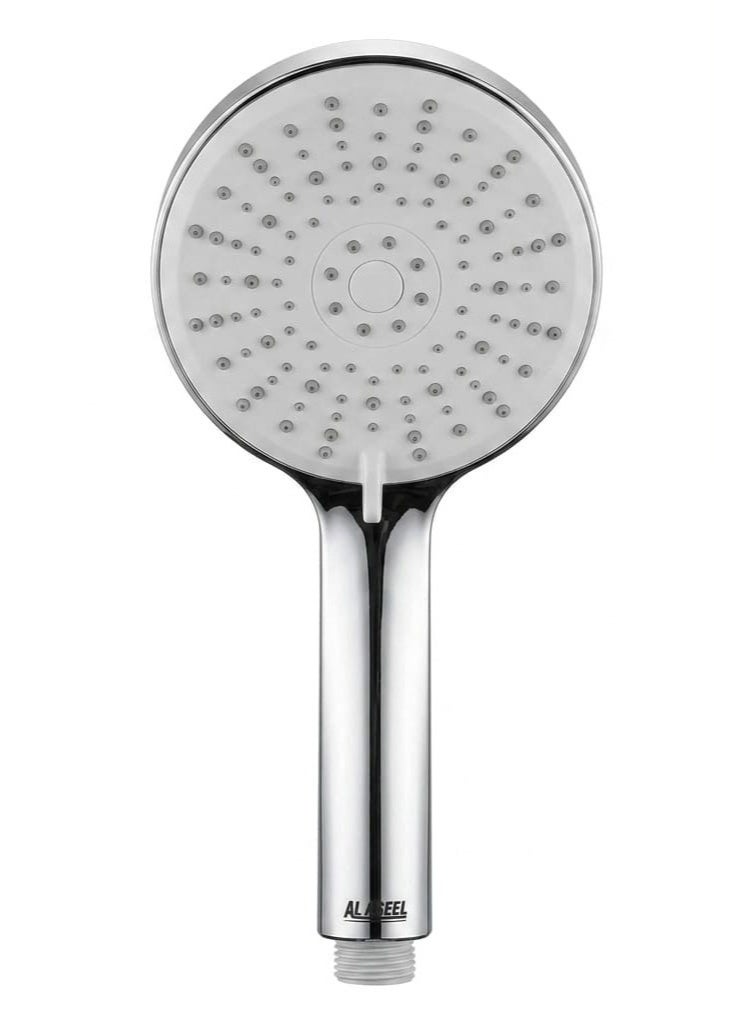 ALASEEL High-Pressure Handheld Shower Head Set - Includes Flexible Hose and Wall Mount Holder, Premium Chrome Finish Modern Design. - Image 2