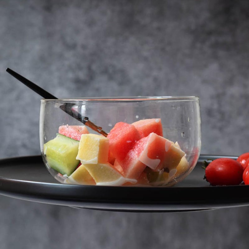 Borosilicate Glass Salad Bowl 300Ml Heatproof Serving Bowl For Fruits Vegetables Storage - Image 5
