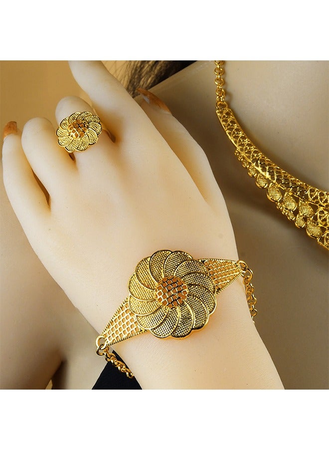 Metal Jewelry, Women Fashion Wedding Prom Jewelry Set