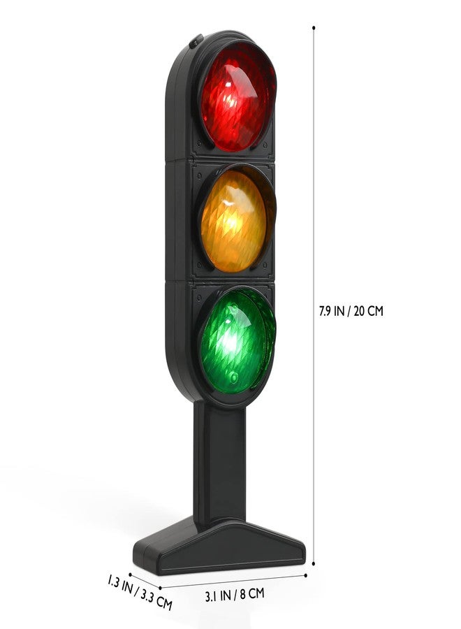 TOYANDONA 7.8 inch Traffic Light Signs Toy Multicoloured Simulation Road Light Safety Traffic Maker Crosswalk Signal Model Toy for Kids Birthday Education Gifts - Image 2