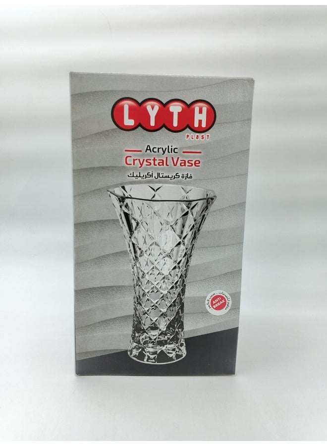 Genaric مزهرية كريستالية أكريليك من ليث - تصميم ماسي أنيق - Image 1