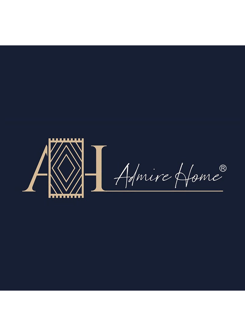 Admire Home - Admire Home Car Tissue Box Embroidered Faux Leather Tissue BoxRectangular Napkin HolderTissue Paper Case DispenserFacial Tissue Holder for HomeOffice Grey Gold - Image 1