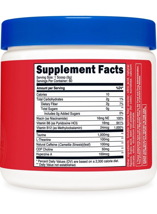 Nutricost Energy Complex (Fruit Punch) (60 Servings) - Clean Energy Powder, 300g Dietary Supplement - Image 5