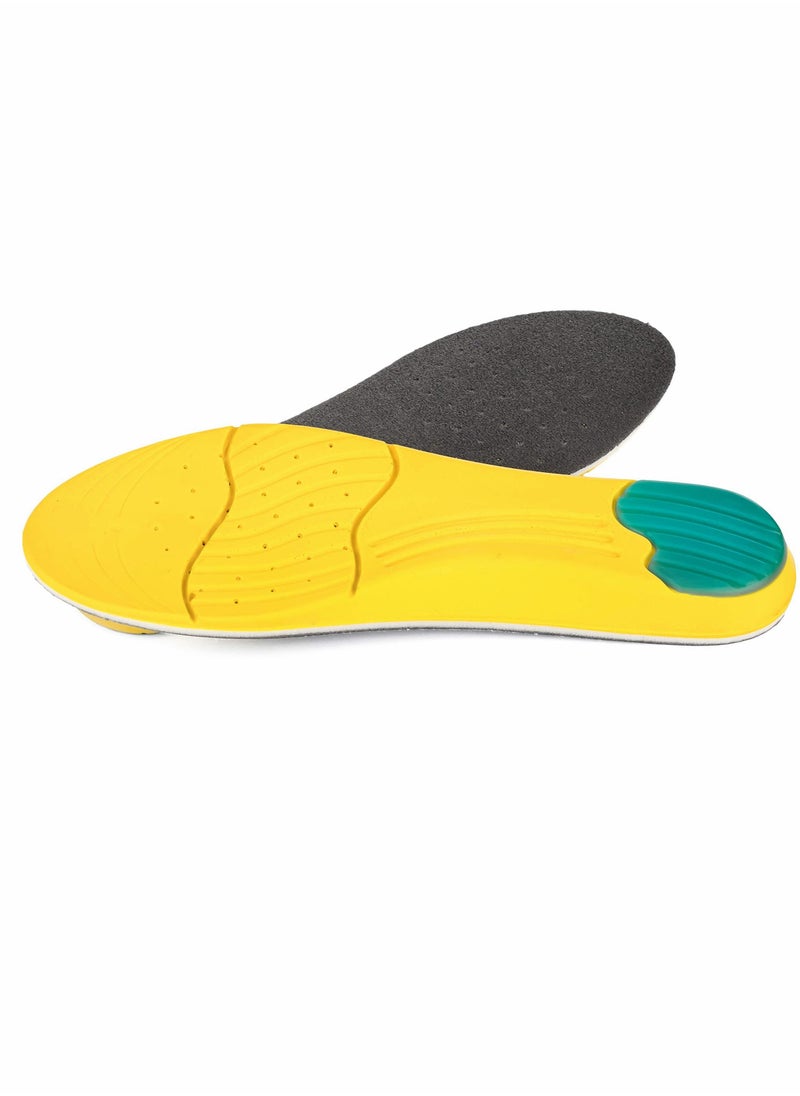 Y&D Orthotic Plantar Fasciitis Insoles, Memory Foam 1/2 Inch Height Increase, Excellent Shock Absorption and Cushioning Comfort Insoles for Men Women (Men 38-42.5/ 37-42)  - Image 4