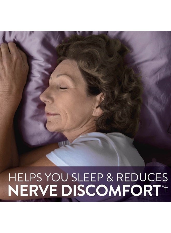 Nervive تخفيف الأعصاب PM، لآلام الأعصاب، الضعف، وعدم الراحة في الأصابع، أصابع القدم، اليدين، والقدمين*†، حمض ألفا ليبويك ALA، فيتامين B1، فيتامين B6، ميلاتونين، بابونج، لافندر، إمداد أقراص لمدة 30 يومًا - Image 2