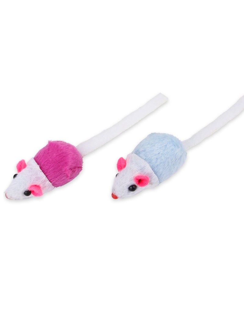 Generic - 21 PCS Cat Toys Kitten Toys, Variety Catnip Toys with Tunnel Interactive Cat Tunnel Toys Set With Feather Toy Feather Teaser Fluffy Mouse Crinkle Balls Spring Toy Set for Cat, Kitty,Pet Cat Tunnel Tube Toys, Tunnels for Indoor Cats，Kitty Bored Peek Hole Toy Ball Cat, Puppy, Kitty, Kitten, Rabbit - Image 1