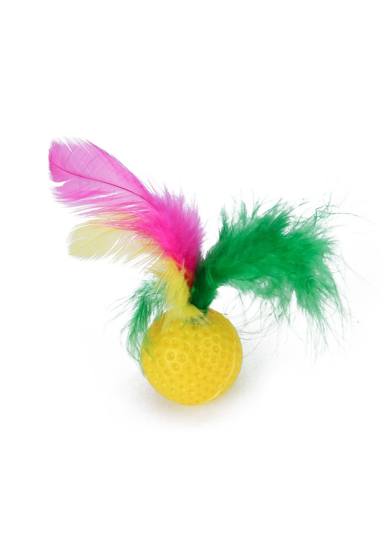 Generic - 21 PCS Cat Toys Kitten Toys, Variety Catnip Toys with Tunnel Interactive Cat Tunnel Toys Set With Feather Toy Feather Teaser Fluffy Mouse Crinkle Balls Spring Toy Set for Cat, Kitty,Pet Cat Tunnel Tube Toys, Tunnels for Indoor Cats，Kitty Bored Peek Hole Toy Ball Cat, Puppy, Kitty, Kitten, Rabbit - Image 1