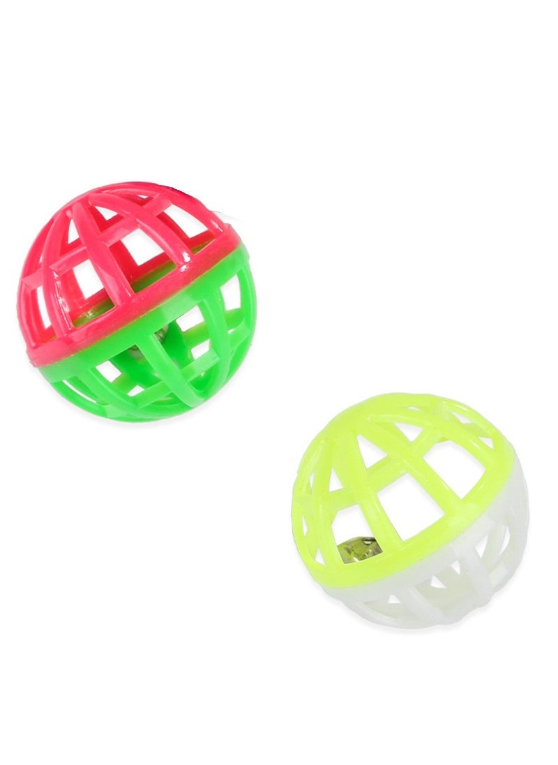 Generic - 21 PCS Cat Toys Kitten Toys, Variety Catnip Toys with Tunnel Interactive Cat Tunnel Toys Set With Feather Toy Feather Teaser Fluffy Mouse Crinkle Balls Spring Toy Set for Cat, Kitty,Pet Cat Tunnel Tube Toys, Tunnels for Indoor Cats，Kitty Bored Peek Hole Toy Ball Cat, Puppy, Kitty, Kitten, Rabbit - Image 1