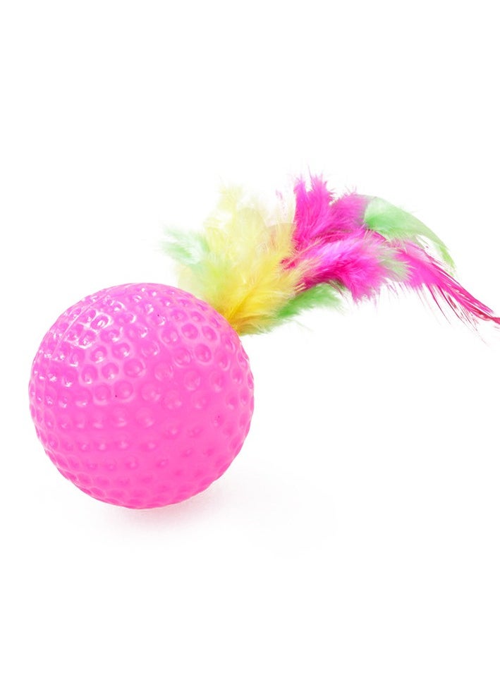 Generic - 21 PCS Cat Toys Kitten Toys, Variety Catnip Toys with Tunnel Interactive Cat Tunnel Toys Set With Feather Toy Feather Teaser Fluffy Mouse Crinkle Balls Spring Toy Set for Cat, Kitty,Pet Cat Tunnel Tube Toys, Tunnels for Indoor Cats，Kitty Bored Peek Hole Toy Ball Cat, Puppy, Kitty, Kitten, Rabbit - Image 1