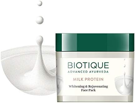 Biotique Bio Milk Protein Whitening and Rejuvenating Face Pack For All Skin Types - Image 3