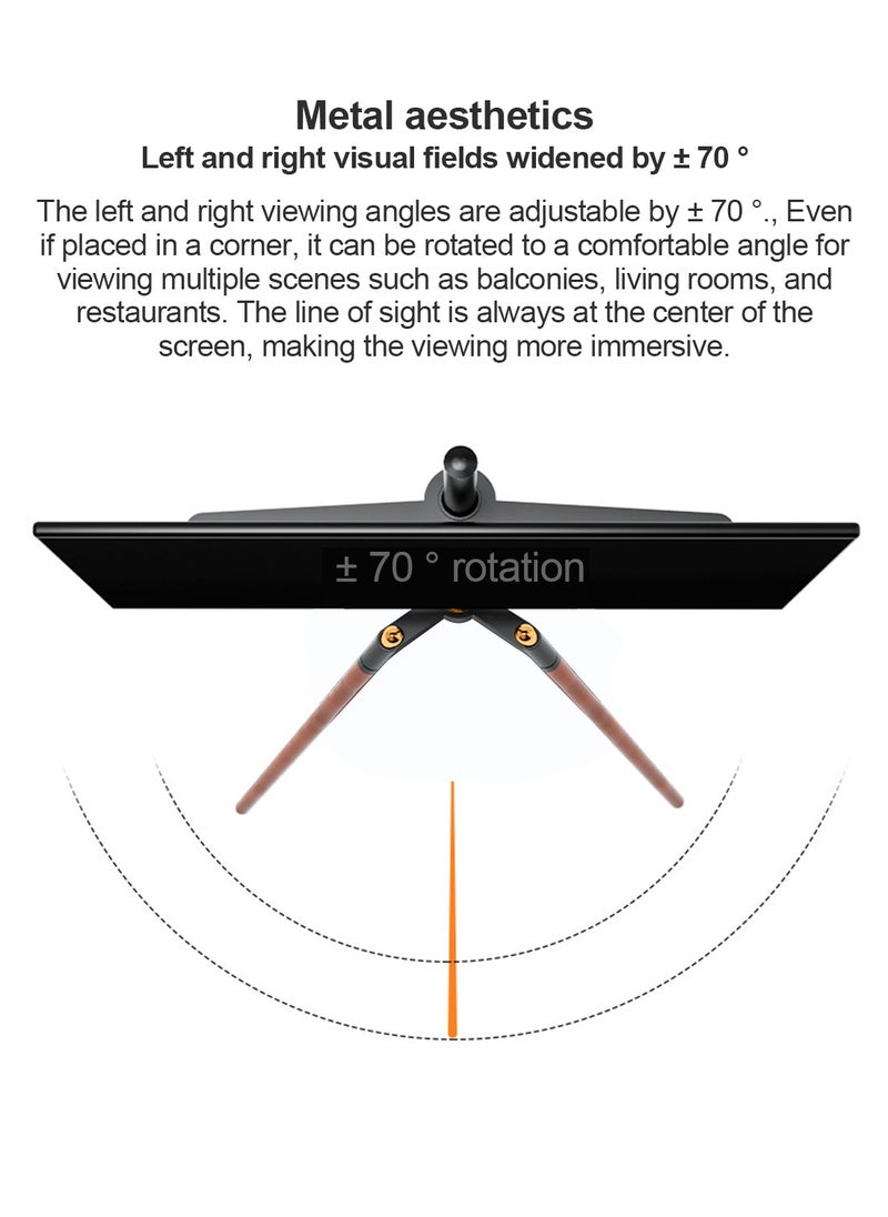 Tripod Easel TV Stand for 32-65 inch LED LCD Screen, Height Adjustable Studio Floor TV Mount with 140° Swivel for Bedroom, Living room, Corner TV Stand - pzsku/ZDF907CD0435B4ED2AA54Z/45/_/1738828018/27c810d6-fd71-432c-b1bc-fd1d6f92c6cc