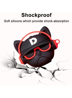 Generic Case Soft Silicone Shockproof Cover for Apple Airpods 3 New 3D Cute Cartoon Creative Fun Case Skin with Keychain Design  - Image 2